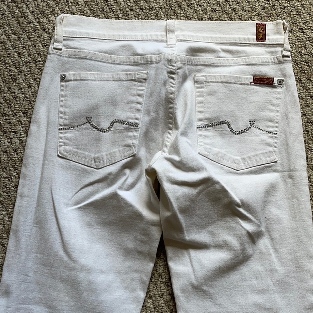 White seven jeans. Great condition.